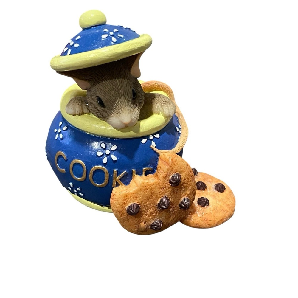 Charming Tails "Hi‎ Cookie" 89/760 by Fitz and Floyd Inc Signed